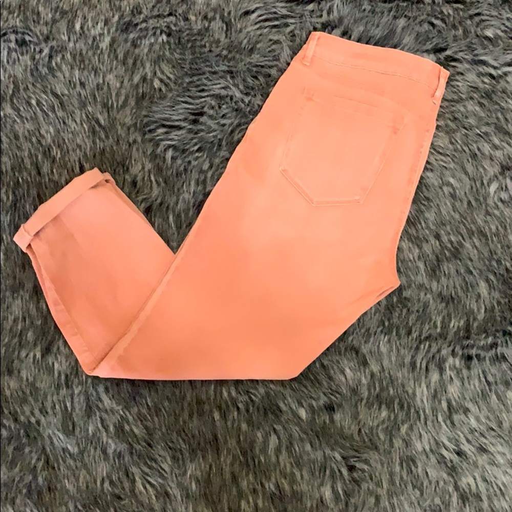 Jessica Simpson Rolled Cropped Skinny Jeans